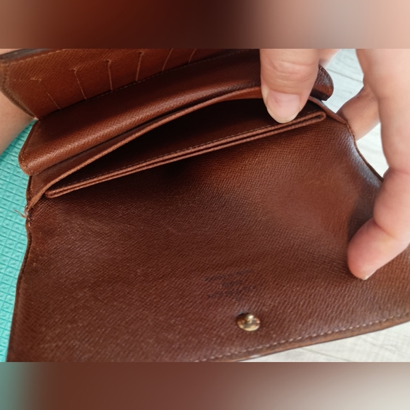 Louis Vuitton Alexandra cloth trifold monogram wallet Authentic - Picture 11 of 14